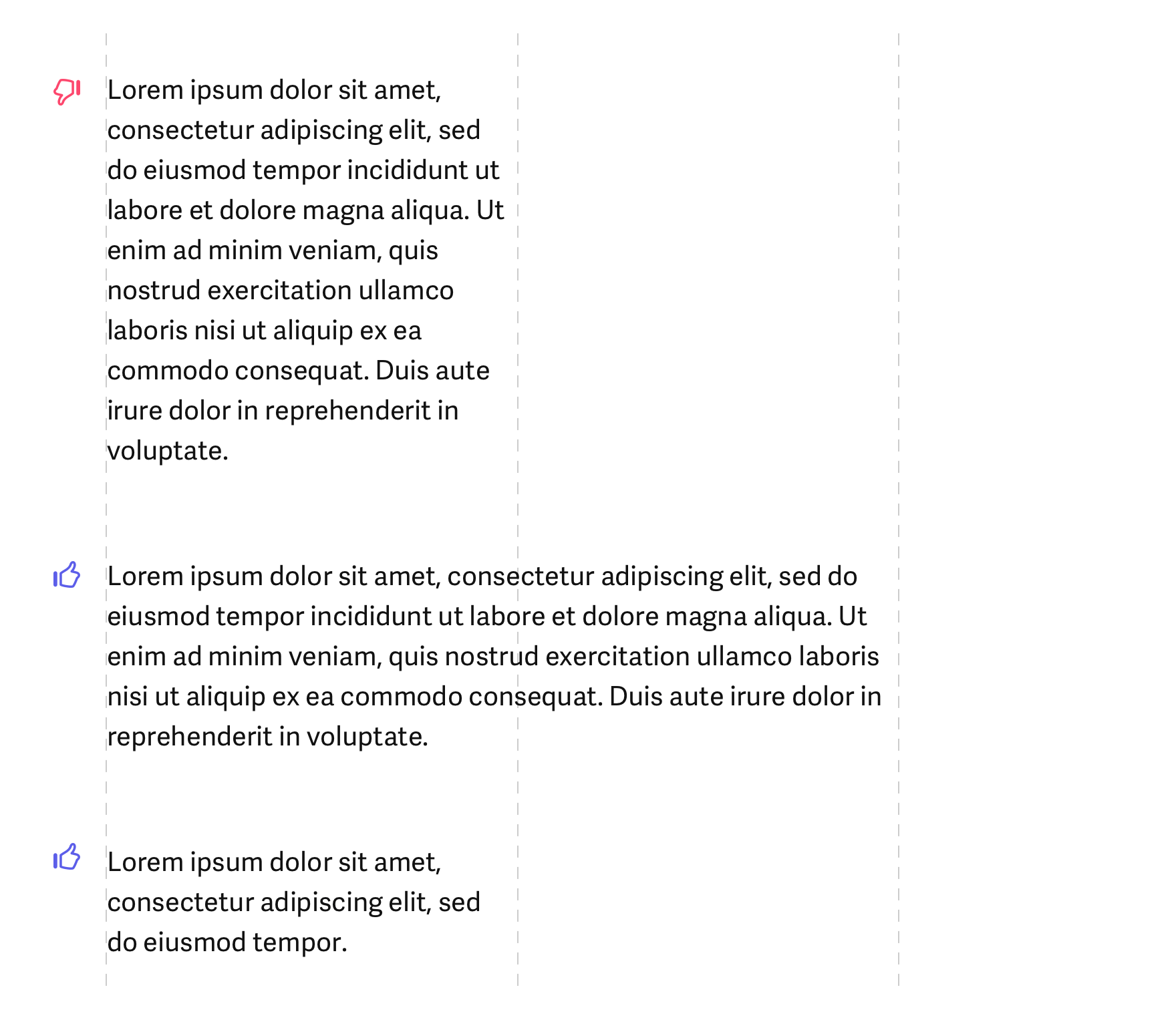 Sample Line Short Line length - Basis - User Interface Typography